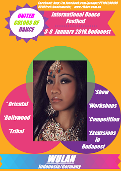 I United Colors of Dance Festival in Budapest 3-8.01.2018