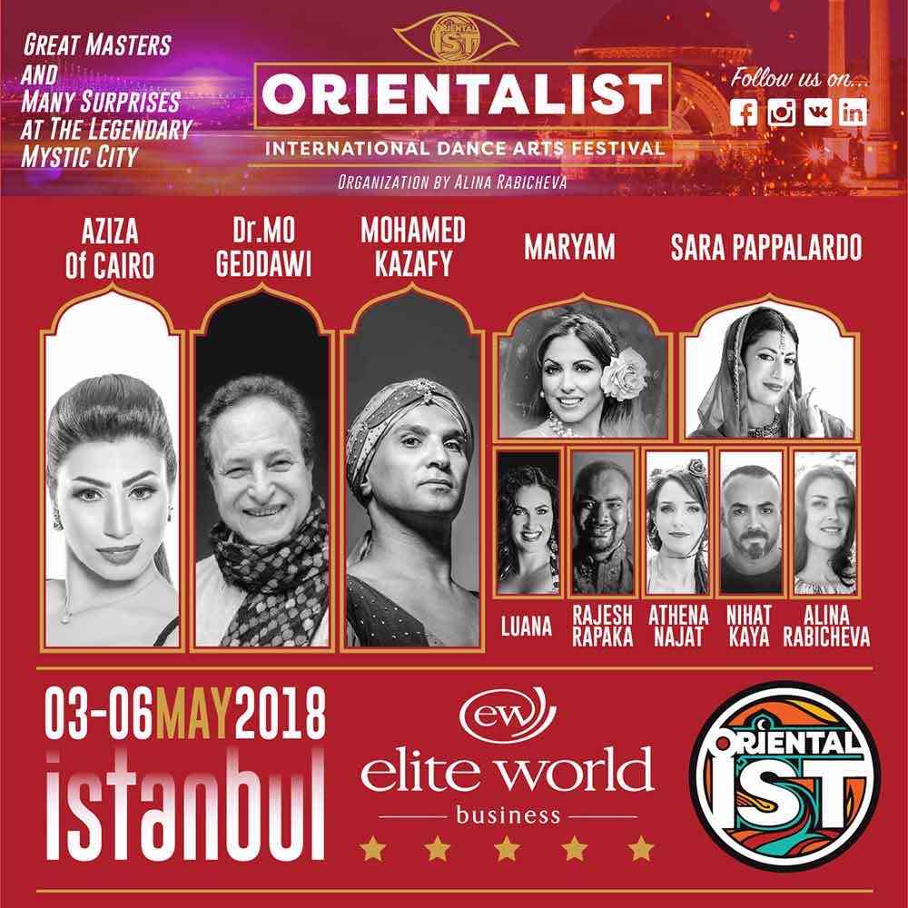 ORIENTALIST International Dance Arts Festival, ������� 3-6 ��� 2018