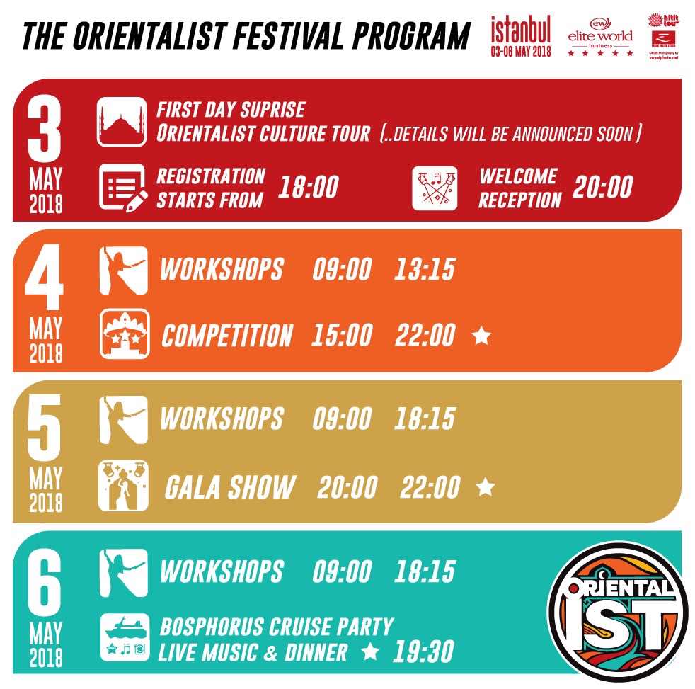 ORIENTALIST International Dance Arts Festival, ������� 3-6 ��� 2018